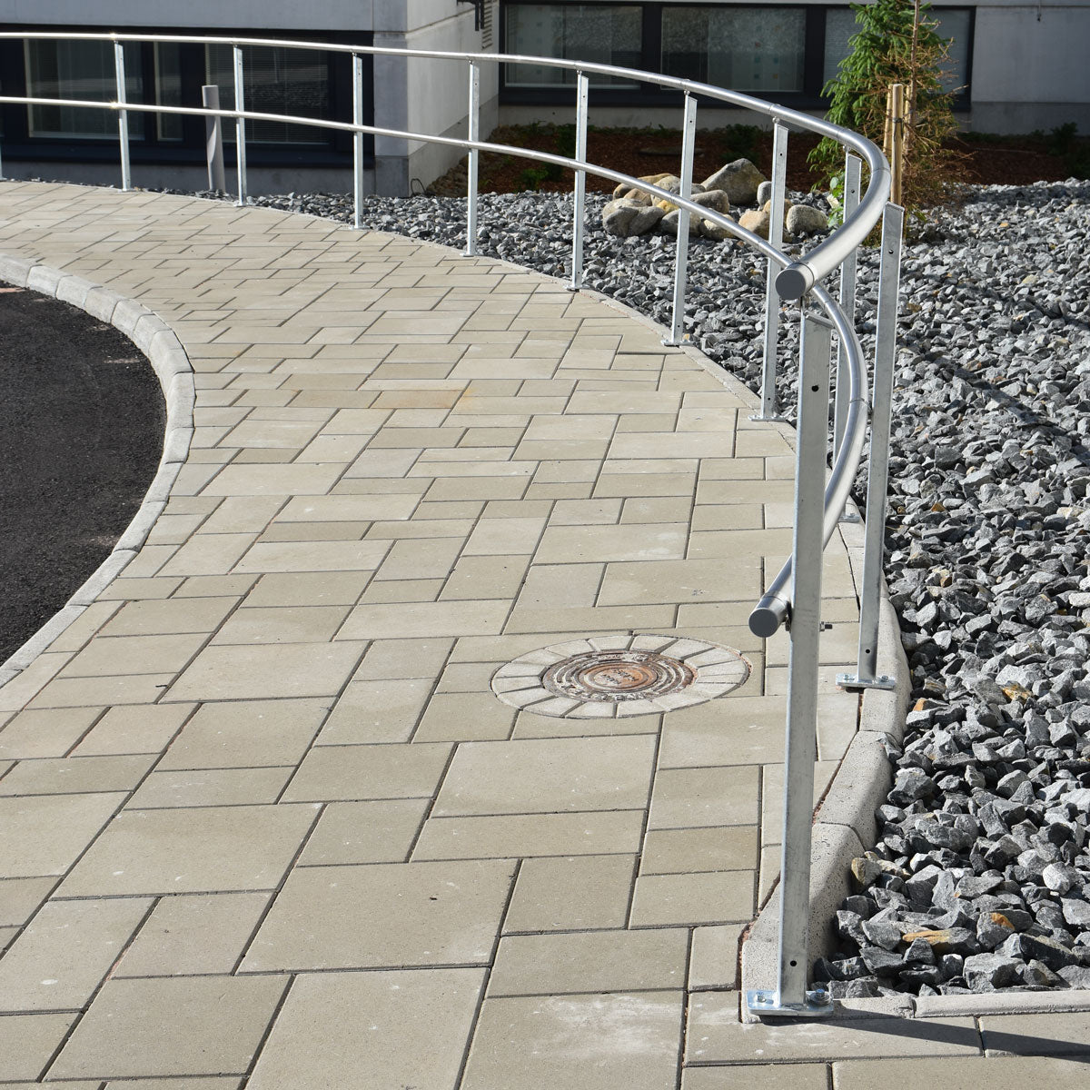 Roomalainen kivi 208x208x80 vaalea / ERÄ