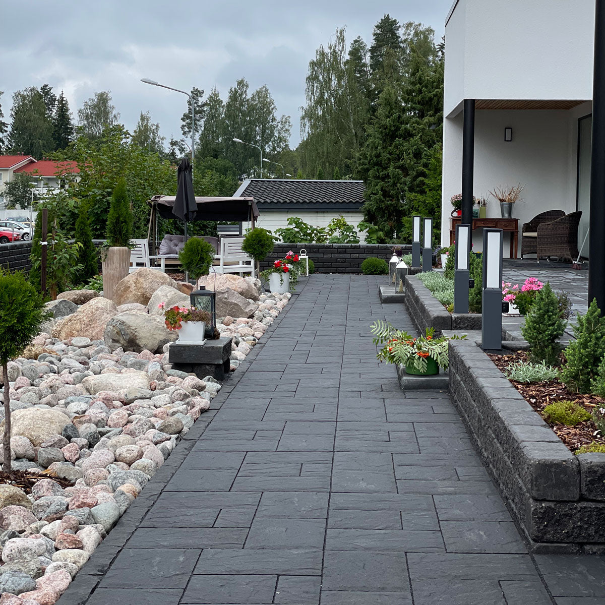 Loimukivet 60 harmaa, II-laatu