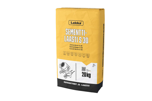 Sementtilaasti S30 20kg